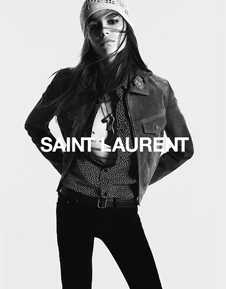 Кайя Гербер стала лицом Saint Laurent: первые фото и видео