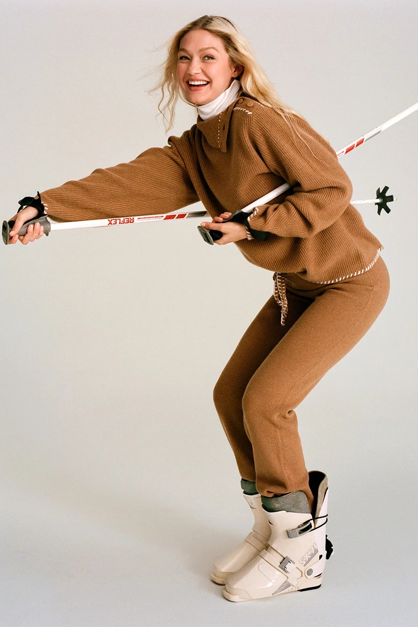 Лыжная база: Джиджи Хадид выпустила зимнюю коллекцию своего бренда