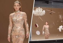 Фото - 45-летняя Шакира в «голом» платье снялась для рекламы Burberry