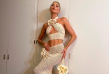 Фото - «Ангел» Victoria’s Secret Эльза Хоск появилась на публике в «голом» платье без белья