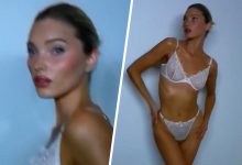 Фото - «Ангел» Victoria’s Secret Эльза Хоск снялась в рекламе кружевного нижнего белья